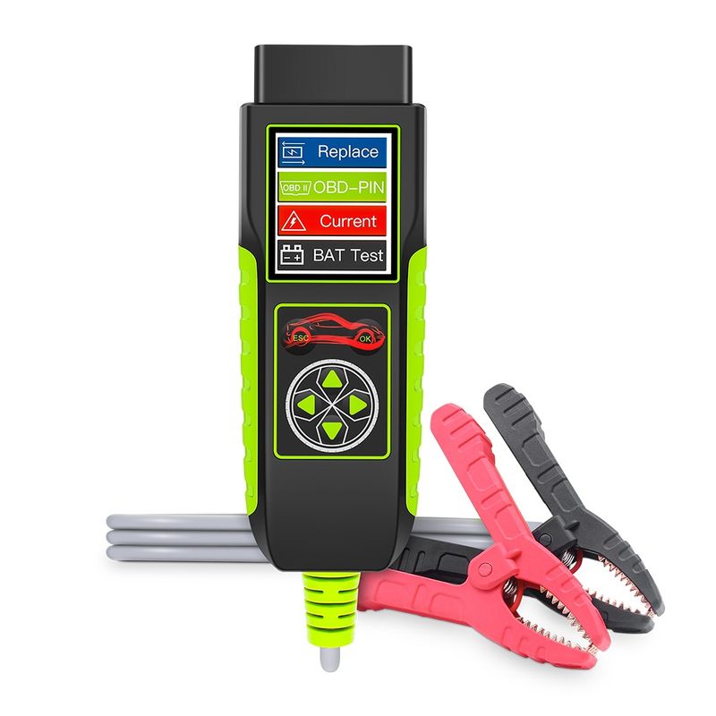 Auto si Moto - Reparatii si depanare - Scule auto - Testere si multimetre - Tester auto Topdiag BT400 4 in 1, test baterie, tensiune pini OBD2, pierderi curent, asistenta inlocuire acumulator - Infinity.ro