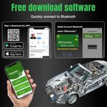 Auto si Moto - Reparatii si depanare - Scule auto - Testere si multimetre - Tester Baterie Auto Inteligent cu Bluetooth 5.0 KONNWEI BK300, Aplicatie Telefon, Android si iOS, Monitor Baterie Wifi - Infinity.ro