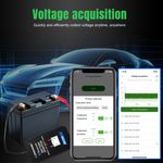 Auto si Moto - Reparatii si depanare - Scule auto - Testere si multimetre - Tester Baterie Auto Inteligent cu Bluetooth 5.0 KONNWEI BK300, Aplicatie Telefon, Android si iOS, Monitor Baterie Wifi - Infinity.ro