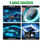 Auto si Moto - Reparatii si depanare - Scule auto - Testere si multimetre - Tester Baterie Auto Inteligent cu Bluetooth 5.0 KONNWEI BK300, Aplicatie Telefon, Android si iOS, Monitor Baterie Wifi - Infinity.ro