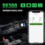 Auto si Moto - Reparatii si depanare - Scule auto - Testere si multimetre - Tester Baterie Auto Inteligent cu Bluetooth 5.0 KONNWEI BK300, Aplicatie Telefon, Android si iOS, Monitor Baterie Wifi - Infinity.ro