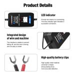 Auto si Moto - Reparatii si depanare - Scule auto - Testere si multimetre - Tester Baterie Auto Inteligent cu Bluetooth 5.0 KONNWEI BK300, Aplicatie Telefon, Android si iOS, Monitor Baterie Wifi - Infinity.ro