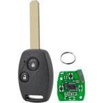 Auto si Moto - Electronice auto - Accesorii electronice auto - Cheie Auto Completa Programabila Techstar, cu 433MHz, 2 butoane, compatibila Honda Civic 2005–2011, Accord, CR-V - Infinity.ro