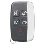 Auto si Moto - Electronice auto - Sisteme de inchidere centralizata - Cheie Auto Completa Programabila 433MHz, cu 5 butoane, cip PCF7945, compatibila Land Rover Discovery, Freelander, Range - Infinity.ro