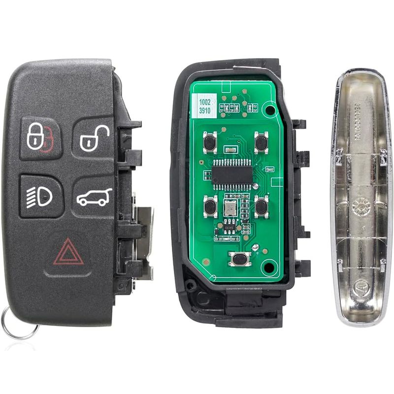 Auto si Moto - Electronice auto - Sisteme de inchidere centralizata - Cheie Auto Completa Programabila 433MHz, cu 5 butoane, cip PCF7945, compatibila Land Rover Discovery, Freelander, Range - Infinity.ro