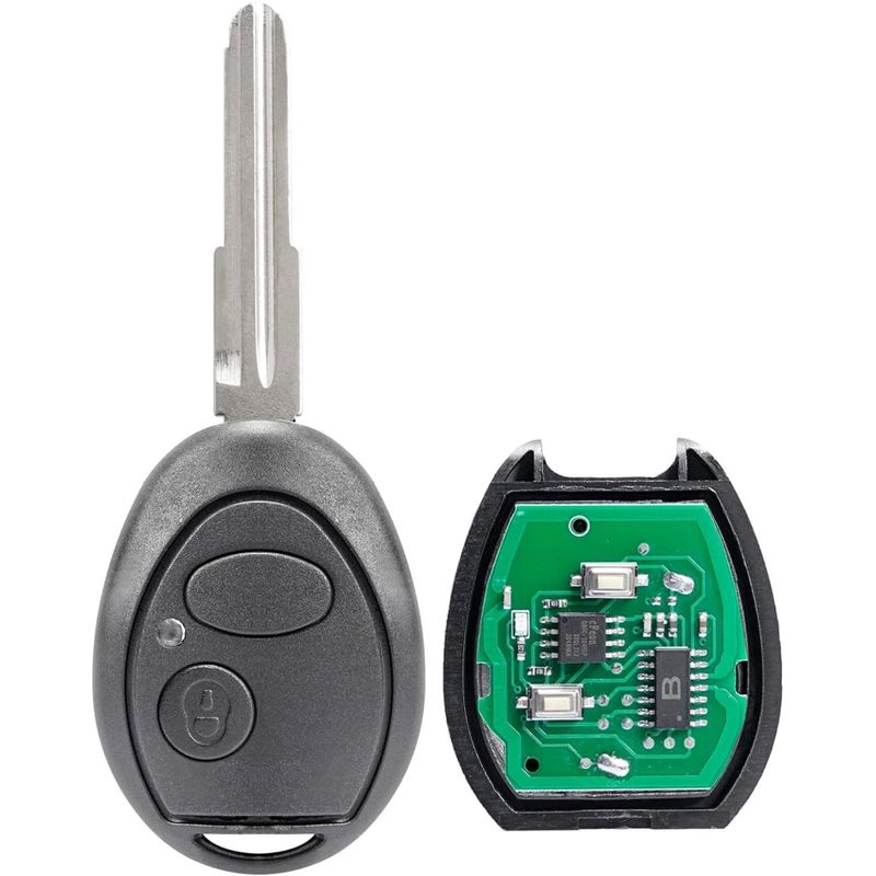 Auto si Moto - Electronice auto - Accesorii electronice auto - Cheie Auto Programabila Completa Techstar, 433MHz cu 2 butoane, compatibila Land Rover Discovery 2 TD4 TD5 1998–2004 - Infinity.ro