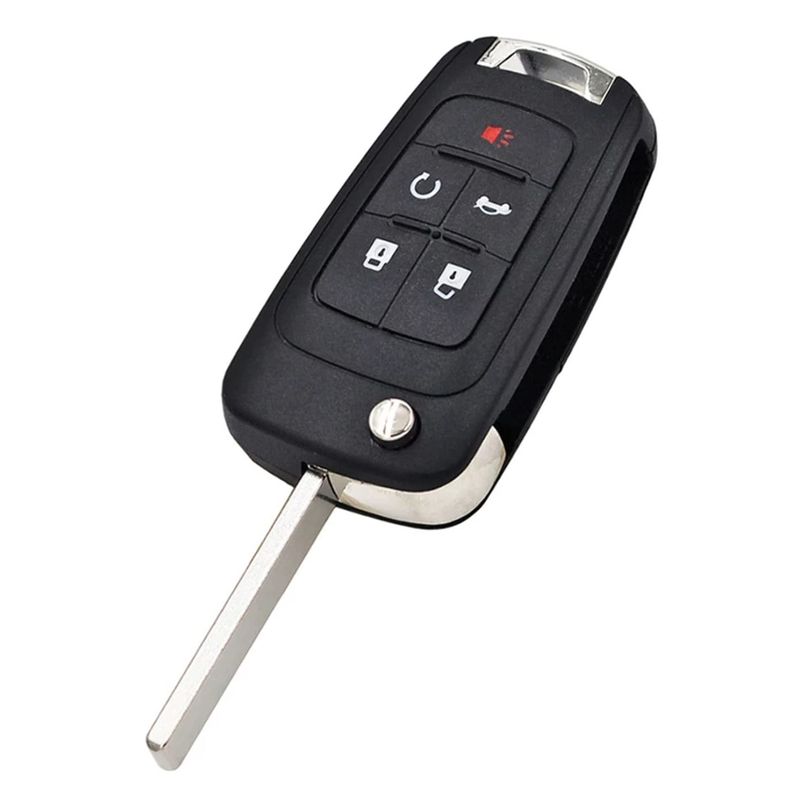Auto si Moto - Electronice auto - Sisteme de inchidere centralizata - Cheie Auto Completa Programabila, Compatibila Chevrolet Captiva, Cruze, Malibu, Opel Antara, cu 4+1 butoane - Infinity.ro