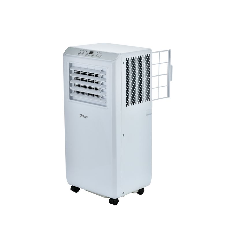 Electronice si Electrocasnice - Climatizare si sisteme de incalzire - Aparate racire aer - Aer conditionat - Aer conditionat portabil Zilan ZLN2495 Alb, Telecomanda, 2 trepte de viteza, 7000 BTU - Infinity.ro