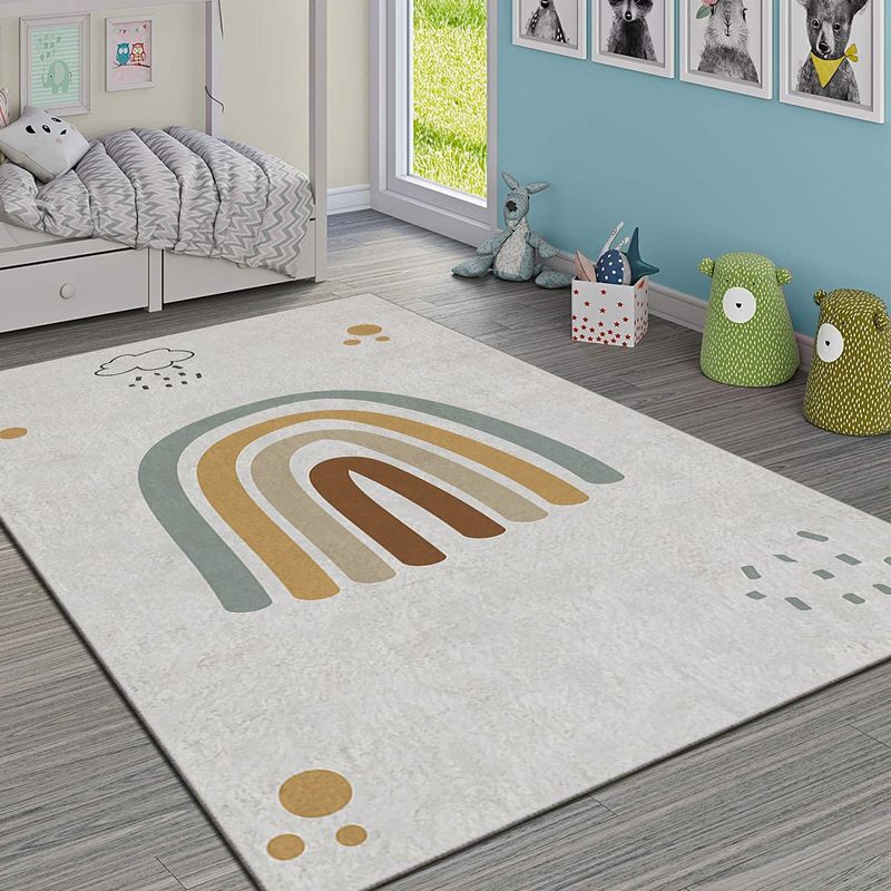 Casa si Gradina - Textile si covoare - Covoare - Covoare copii - Covor copii, Conceptum Hypnose, multicolor, 180x280 cm, 100% poliester, antiderapant, 504NGR1830 - Infinity.ro