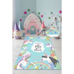 Casa si Gradina - Textile si covoare - Covoare - Covoare copii - Covor copii, Conceptum Hypnose, multicolor, 100x200 cm, 100% poliester, antiderapant - Infinity.ro