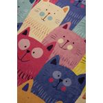 Casa si Gradina - Textile si covoare - Covoare - Covoare copii - Covor copii, Conceptum Hypnose, multicolor, 100x160 cm, 100% poliester, antiderapant, lavabil la masina, 876CHL1131 - Infinity.ro