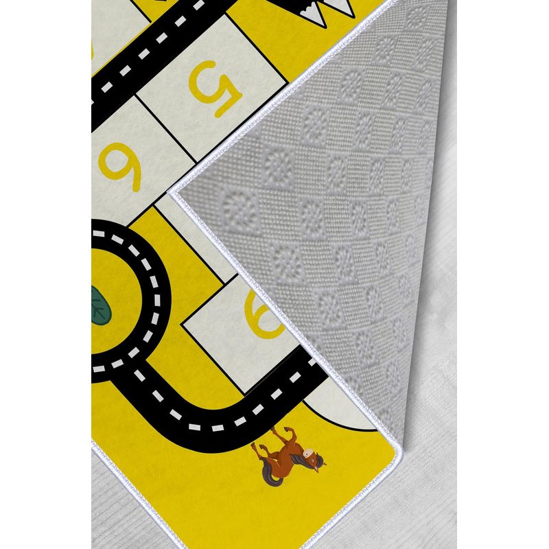 Casa si Gradina - Textile si covoare - Covoare - Covoare copii - Covor pentru hol, Conceptum Hypnose, multicolor, 100x150 cm, 100% poliester, antiderapant, 477HFT1317 - Infinity.ro