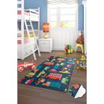 Casa si Gradina - Textile si covoare - Covoare - Covoare copii - Covor copii, Conceptum Hypnose, multicolor, 100x160 cm, 100% poliester, antiderapant, 876CHL1147 - Infinity.ro