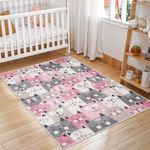 Casa si Gradina - Textile si covoare - Covoare - Covoare copii - Covor, Conceptum Hypnose, multicolor, 160x230 cm, 100% poliester, antiderapant, 213HFT1235 - Infinity.ro