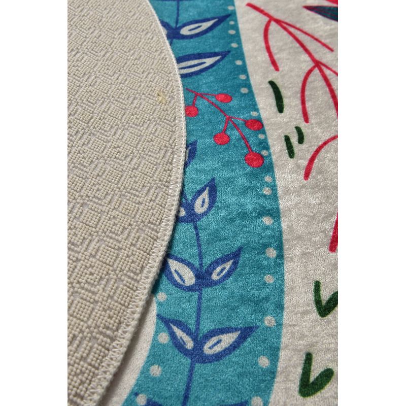 Casa si Gradina - Textile si covoare - Covoare - Covoare copii - Covor copii, Conceptum Hypnose, multicolor, diametru 100 cm, 100% poliester, antiderapant - Infinity.ro