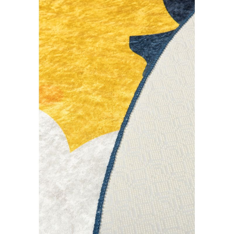 Casa si Gradina - Textile si covoare - Covoare - Covoare copii - Covor rotund copii, Conceptum Hypnose, multicolor, 140 cm, 100% poliester, antiderapant - Infinity.ro