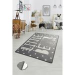 Casa si Gradina - Textile si covoare - Covoare - Covoare copii - Covor copii, Conceptum Hypnose, multicolor, 100x160 cm, 100% poliester, antiderapant, 876CHL1119 - Infinity.ro