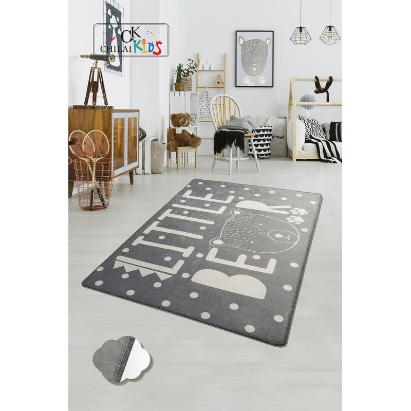 Casa si Gradina - Textile si covoare - Covoare - Covoare copii - Covor copii, Conceptum Hypnose, multicolor, 100x160 cm, 100% poliester, antiderapant, 876CHL1119 - Infinity.ro
