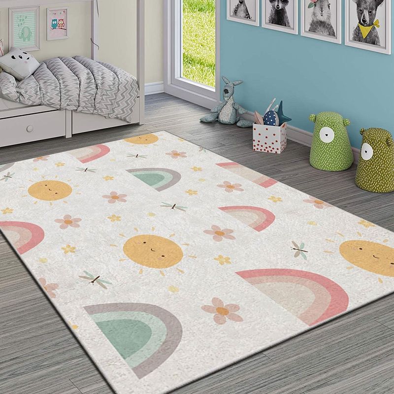 Casa si Gradina - Textile si covoare - Covoare - Covoare copii - Covor copii, Conceptum Hypnose, multicolor, 120x180 cm, 100% poliester, antiderapant, 504NGR1448 - Infinity.ro