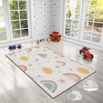Casa si Gradina - Textile si covoare - Covoare - Covoare copii - Covor copii, Conceptum Hypnose, multicolor, 120x180 cm, 100% poliester, antiderapant, 504NGR1448 - Infinity.ro
