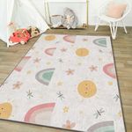 Casa si Gradina - Textile si covoare - Covoare - Covoare copii - Covor copii, Conceptum Hypnose, multicolor, 120x180 cm, 100% poliester, antiderapant, 504NGR1448 - Infinity.ro