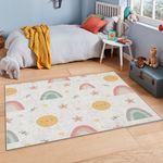 Casa si Gradina - Textile si covoare - Covoare - Covoare copii - Covor copii, Conceptum Hypnose, multicolor, 120x180 cm, 100% poliester, antiderapant, 504NGR1448 - Infinity.ro