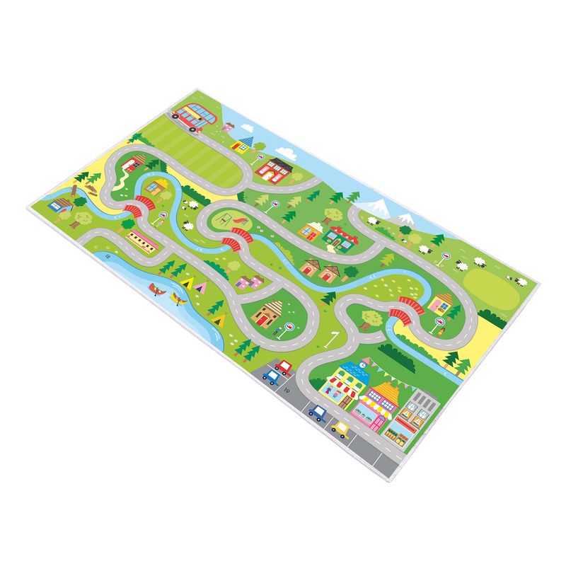 Casa si Gradina - Textile si covoare - Covoare - Covoare copii - Covor copii, Conceptum Hypnose, verde, 80x120 cm, 100% poliamida, antiderapant, lavabil la masina - Infinity.ro