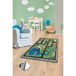 Casa si Gradina - Textile si covoare - Covoare - Covoare copii - Covor copii, Conceptum Hypnose, multicolor, 100x160 cm, 100% poliester, antiderapant, lavabil la masina, 876CHL1025 - Infinity.ro