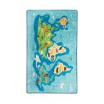 Casa si Gradina - Textile si covoare - Covoare - Covoare copii - Covor copii, Conceptum Hypnose, multicolor, 200x290 cm, 100% poliester, antiderapant, lavabil la masina, 876CHL1012 - Infinity.ro