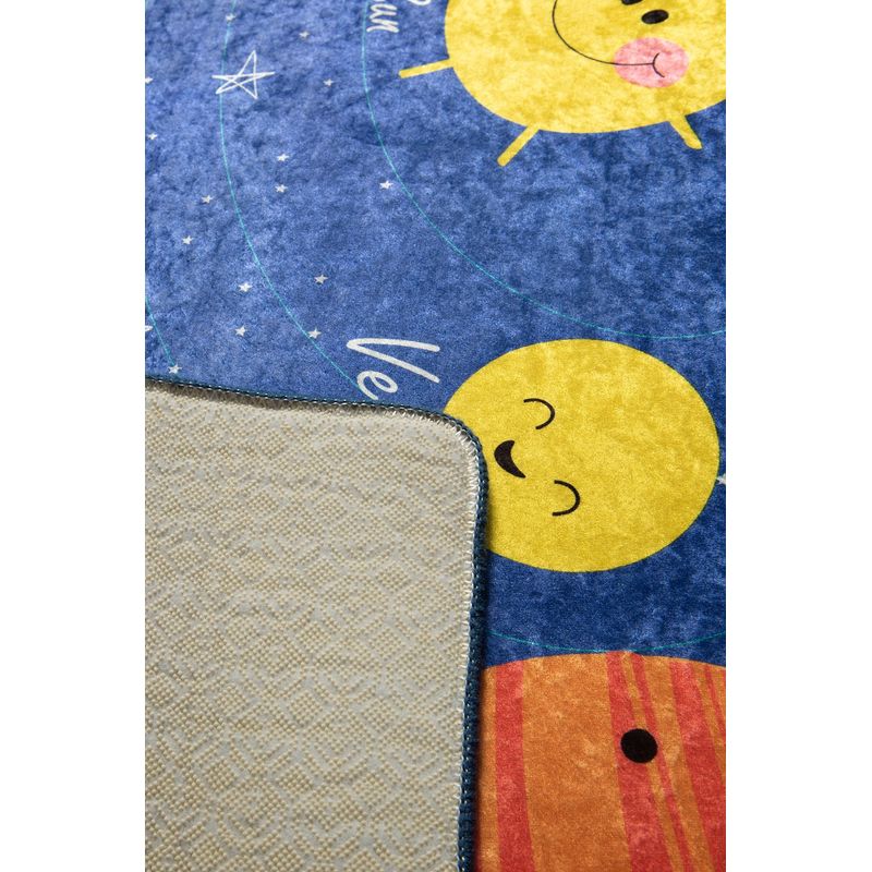 Casa si Gradina - Textile si covoare - Covoare - Covoare copii - Covor copii, Conceptum Hypnose, multicolor, 200x290 cm, 100% poliester, antiderapant, lavabil la masina, 876CHL1111 - Infinity.ro