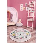 Casa si Gradina - Textile si covoare - Covoare - Covoare copii - Covor rotund, Conceptum Hypnose, multicolor, 140 cm, 100% poliester, antiderapant, 876CHL1197 - Infinity.ro