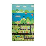 Casa si Gradina - Textile si covoare - Covoare - Covoare copii - Covor copii, Conceptum Hypnose, multicolor, 140x190 cm, 100% poliester, antiderapant, lavabil, 876CHL1070 - Infinity.ro