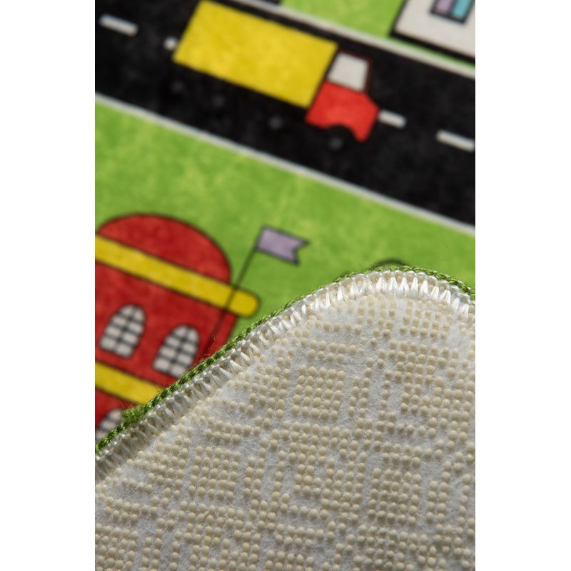 Casa si Gradina - Textile si covoare - Covoare - Covoare copii - Covor copii, Conceptum Hypnose, multicolor, 140x190 cm, 100% poliester, antiderapant, lavabil, 876CHL1070 - Infinity.ro
