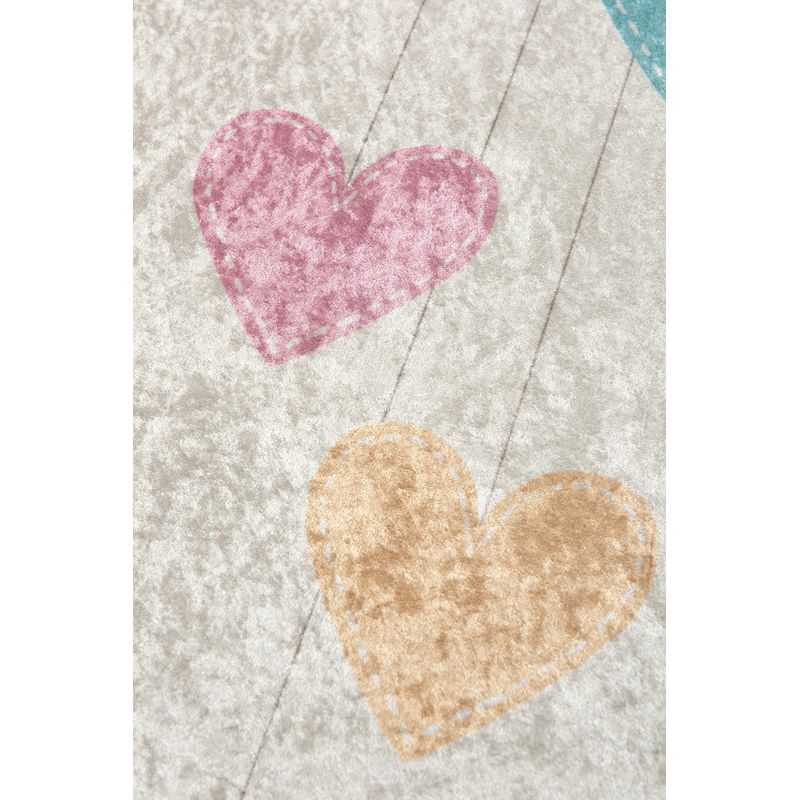Casa si Gradina - Textile si covoare - Covoare - Covoare copii - Covor copii, Conceptum Hypnose, multicolor, 140x190 cm, 100% poliester, antiderapant, lavabil, 876CHL1104 - Infinity.ro