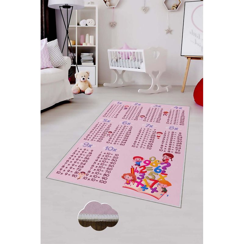 Casa si Gradina - Textile si covoare - Covoare - Covoare copii - Covor, Conceptum Hypnose, multicolor, 60x100 cm, 100% poliester, antiderapant, 477HFT1233 - Infinity.ro