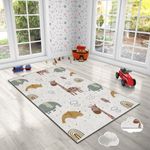 Casa si Gradina - Textile si covoare - Covoare - Covoare copii - Covor copii, Conceptum Hypnose, multicolor, 180x280 cm, 100% poliester, antiderapant, 504NGR1829 - Infinity.ro