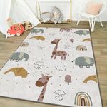 Casa si Gradina - Textile si covoare - Covoare - Covoare copii - Covor copii, Conceptum Hypnose, multicolor, 180x280 cm, 100% poliester, antiderapant, 504NGR1829 - Infinity.ro