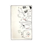 Casa si Gradina - Textile si covoare - Covoare - Covoare copii - Covor copii, Conceptum Hypnose, multicolor, 100x160 cm, 100% poliester, antiderapant, lavabil la masina, 876CHL1081 - Infinity.ro