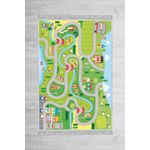 Casa si Gradina - Textile si covoare - Covoare - Covoare copii - Covor pentru copii, Conceptum Hypnose, multicolor, 120x180 cm, catifea, antiderapant - Infinity.ro