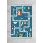 Casa si Gradina - Textile si covoare - Covoare - Covoare copii - Covor copii, Conceptum Hypnose, multicolor, 120x180 cm, catifea, antiderapant, 595HFT1696 - Infinity.ro