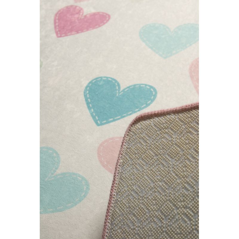 Casa si Gradina - Textile si covoare - Covoare - Covoare copii - Covor copii, Conceptum Hypnose, multicolor, 140x190 cm, 100% poliester, antiderapant, lavabil, 876CHL1156 - Infinity.ro