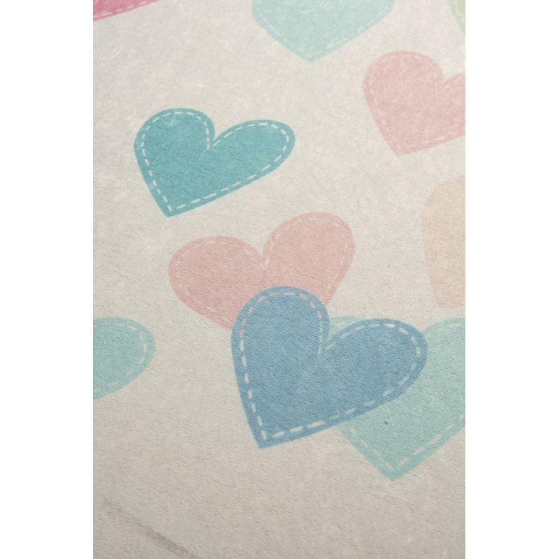 Casa si Gradina - Textile si covoare - Covoare - Covoare copii - Covor copii, Conceptum Hypnose, multicolor, 140x190 cm, 100% poliester, antiderapant, lavabil, 876CHL1156 - Infinity.ro