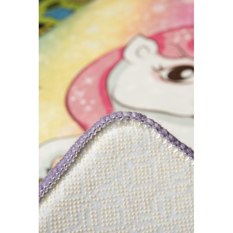 Casa si Gradina - Textile si covoare - Covoare - Covoare copii - Covor copii, Conceptum Hypnose, multicolor, 140x190 cm, 100% poliester, antiderapant, lavabil, 876CHL1074 - Infinity.ro