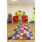 Casa si Gradina - Textile si covoare - Covoare - Covoare copii - Covor copii, Conceptum Hypnose, multicolor, 150x300 cm, 100% poliester, antiderapant - Infinity.ro