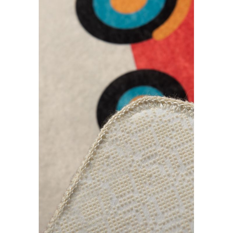 Casa si Gradina - Textile si covoare - Covoare - Covoare copii - Covor copii, Conceptum Hypnose, multicolor, 140x190 cm, 100% poliester, antiderapant, lavabil la masina, 876CHL1146 - Infinity.ro