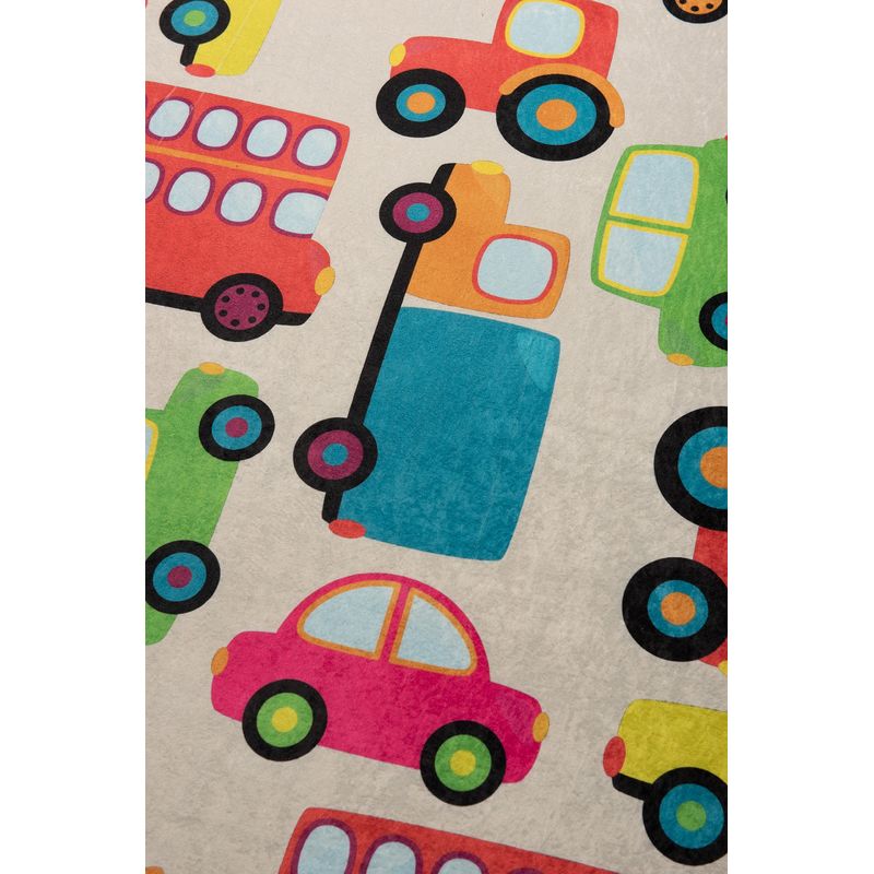 Casa si Gradina - Textile si covoare - Covoare - Covoare copii - Covor copii, Conceptum Hypnose, multicolor, 140x190 cm, 100% poliester, antiderapant, lavabil la masina, 876CHL1146 - Infinity.ro