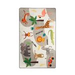 Casa si Gradina - Textile si covoare - Covoare - Covoare copii - Covor copii, Conceptum Hypnose, multicolor, 100x160 cm, 100% poliester, antiderapant, lavabil la masina, 876CHL1071 - Infinity.ro