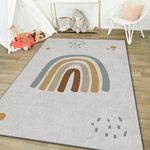 Casa si Gradina - Textile si covoare - Covoare - Covoare copii - Covor copii, Conceptum Hypnose, multicolor, 120x180 cm, 100% poliester, antiderapant, 504NGR1512 - Infinity.ro