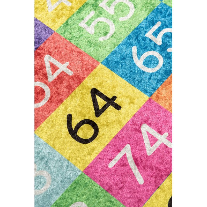 Casa si Gradina - Textile si covoare - Covoare - Covoare copii - Covor copii, Conceptum Hypnose, multicolor, 100x160 cm, 100% poliester, antiderapant, lavabil la masina, 876CHL1040 - Infinity.ro