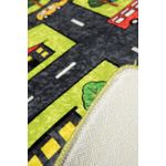 Casa si Gradina - Textile si covoare - Covoare - Covoare copii - Covor copii, Conceptum Hypnose, multicolor, 100x160 cm, 100% poliester, antiderapant, lavabil la masina, 876CHL1157 - Infinity.ro
